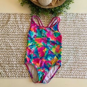 Girls Size 7 Speedo Bathing Suit